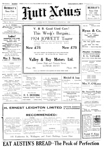 Issue page