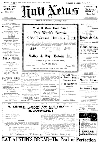 Issue page