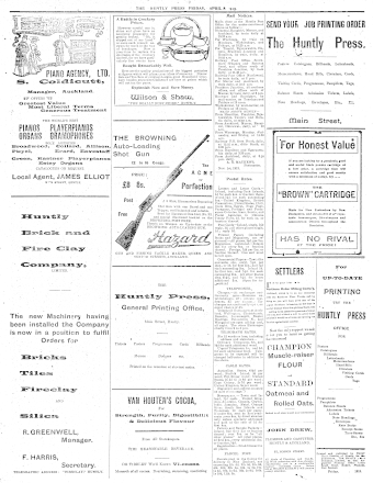 Issue page