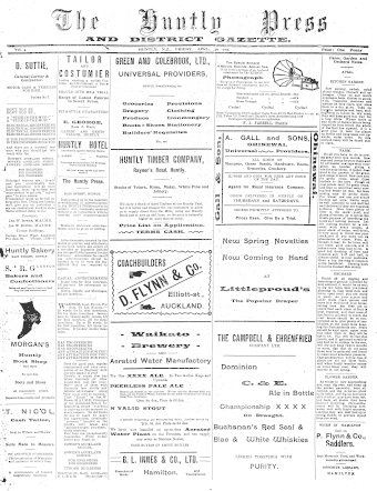 Issue page