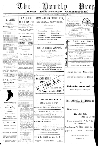Issue page