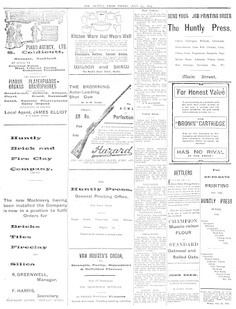 Issue page