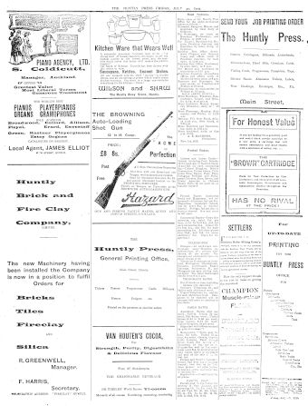 Issue page