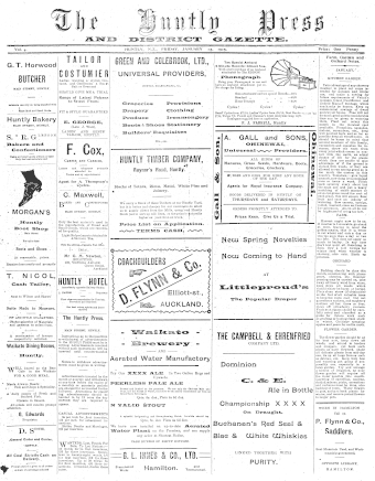 Issue page