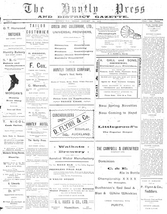 Issue page