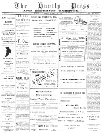 Issue page
