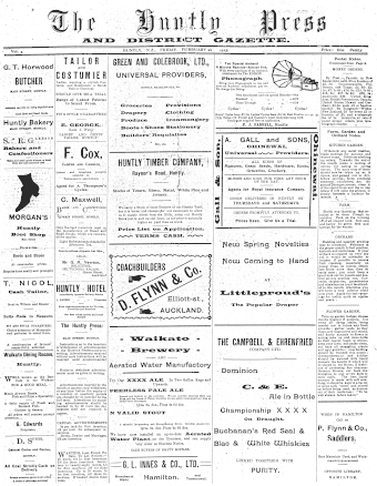 Issue page