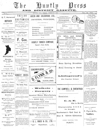 Issue page