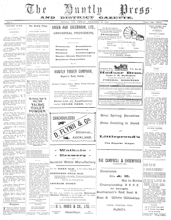 Issue page