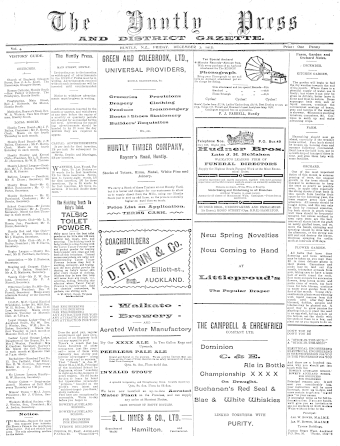 Issue page