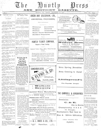 Issue page