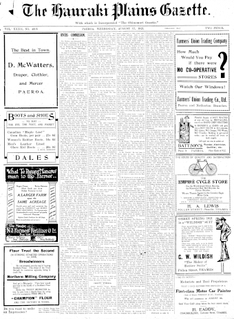 Issue page