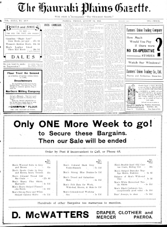 Issue page