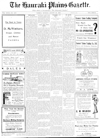 Issue page