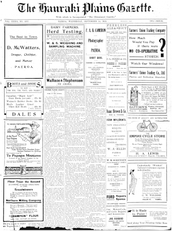 Issue page