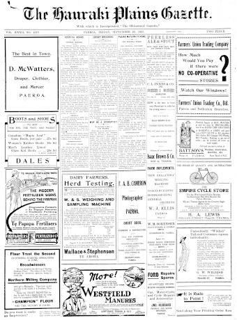 Issue page
