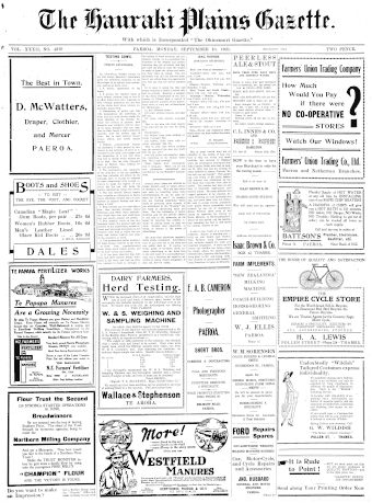 Issue page