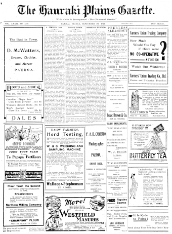Issue page