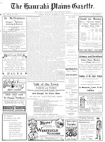 Issue page