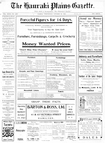 Issue page