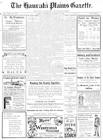 Issue page