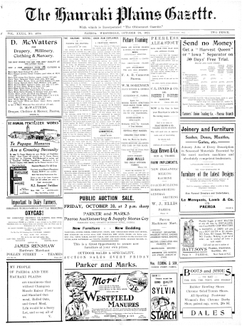 Issue page