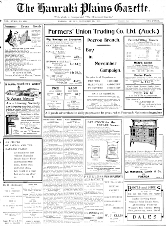 Issue page