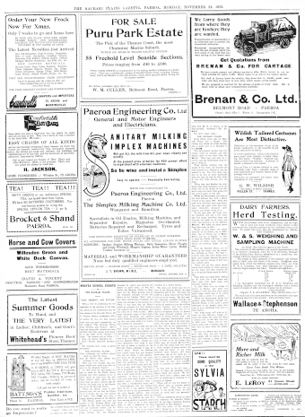 Issue page