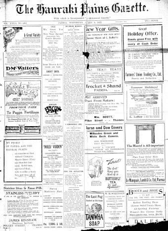 Issue page