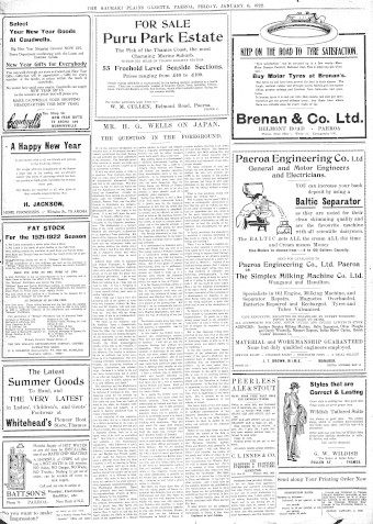 Issue page