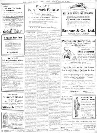 Issue page