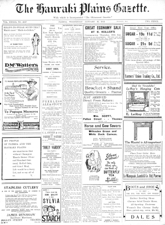 Issue page
