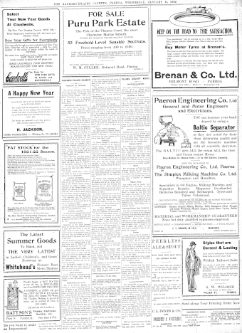 Issue page