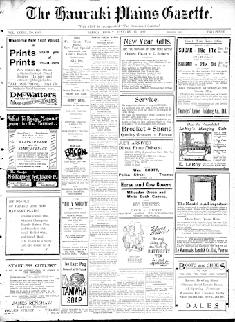 Issue page