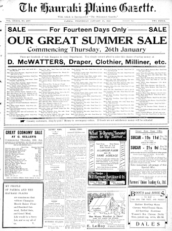 Issue page