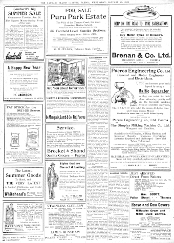 Issue page