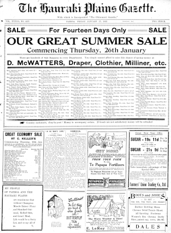 Issue page