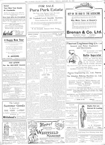 Issue page