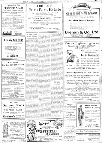 Issue page