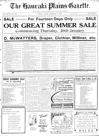 Issue page