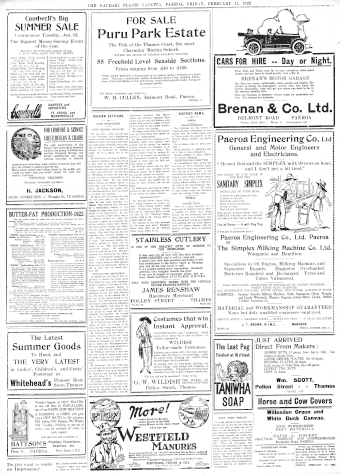 Issue page