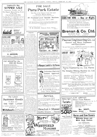 Issue page
