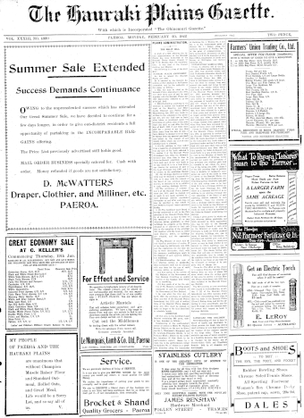 Issue page