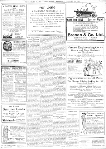 Issue page