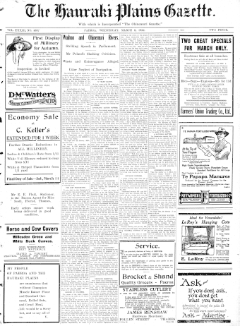 Issue page
