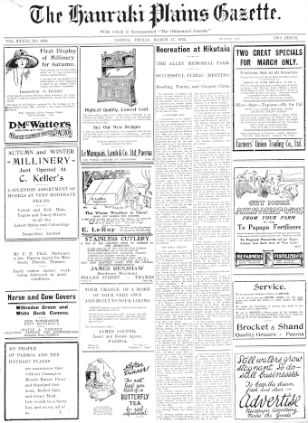 Issue page