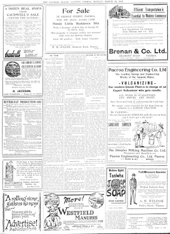 Issue page