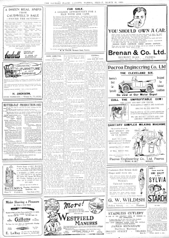 Issue page