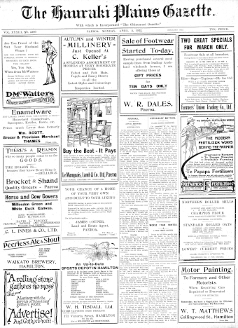 Issue page