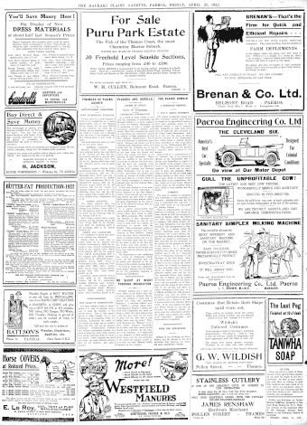 Issue page